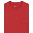 thumbnail image 2 of Wonder Nation Boys Pocket Tee with Short Sleeves, Sizes 4-18 & Plus, 2 of 3
