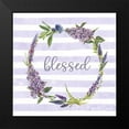 thumbnail image 2 of Robinson, Carol 12x12 Black Modern Framed Museum Art Print Titled - Lavender Blessed, 2 of 5