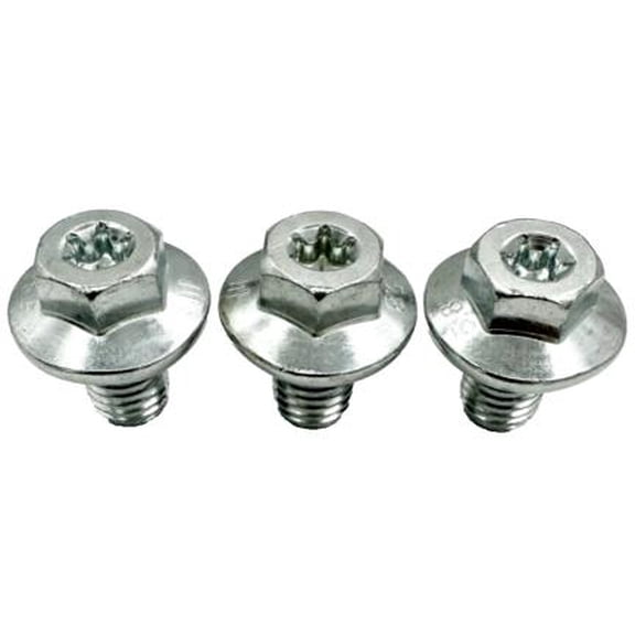 3pc 15MM-12X1.75 T45 Torx Drain Plug 55577568 for Chevy Silverado 1500 2019-2024