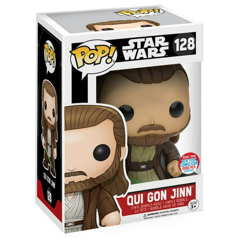 Funko Pop スターウォーズ　Qui-Gon Jinn レア Funko POP! Star Wars: Qui-Gon Jinn (Force Ghost) 4.5-in Vinyl