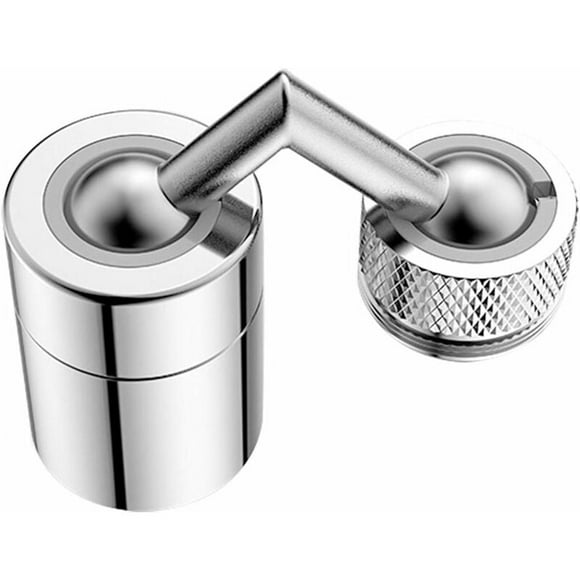 Heavy Duty Copper Sink Faucet Extender, 720 Degree Rotation Faucet Aerator With Dual Water Flow Modes For Restaurant Laundry Room Backyard
