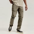 thumbnail image 3 of Cargo Pants for Men 2025 Lightweight Quick Dry Breathable Waterproof Straight Leg Combat Pants with Pockets Trousers, 3 of 7