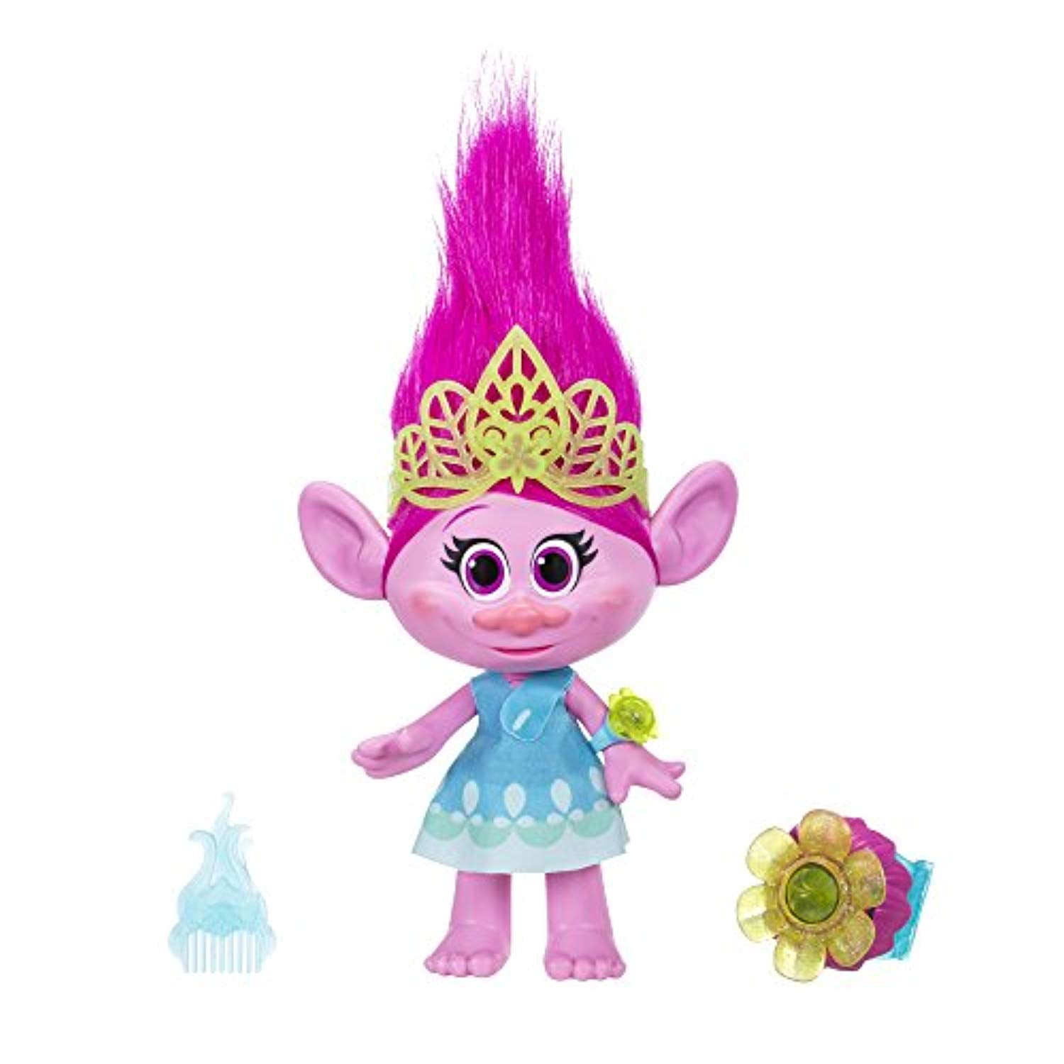 Trolls DreamWorks Wild Hair Pack Poppy Fashion Frenzy Set Ages 4 Toy Doll Play 
