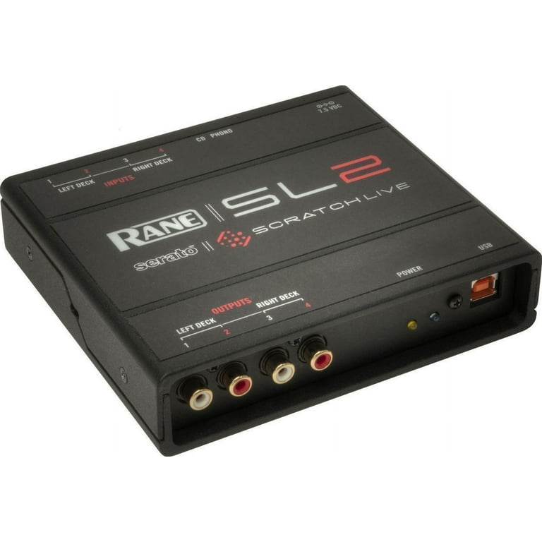 Rane SL 2 Serato Scratch Live DJ MAC/PC USB Interface for 2 Decks