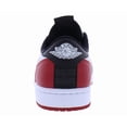 thumbnail image 3 of Women's Jordan 1 Retro Slip "Black Toe" Wht/Wht-Gym Red-Blk (AV3918 200) - 7.5, 3 of 3
