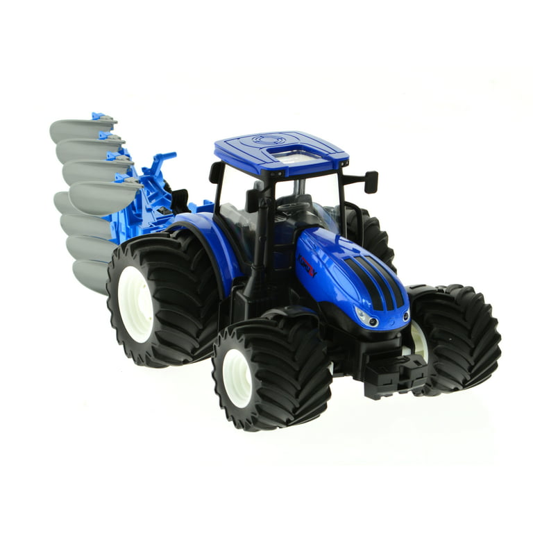 Remote Control Tractor, 1:24 Scale 2.4GHz Toy with Trailer