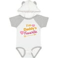 thumbnail image 3 of Inktastic I'm Daddy's Favorite with Arrow and Hearts in Pink Boys or Girls Baby Bodysuit, 3 of 5