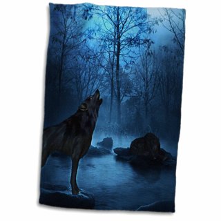 Wolf Bath Towel Bathroom Microfiber Large Beach Towels Native Tribal Animal  Watercolor Shower Towel Quick Dry