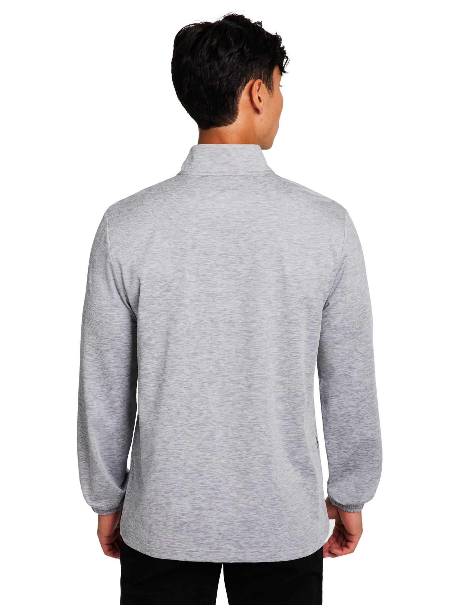 Reebok Men's and Big Men's Active Refined Quarter Zip Pullover, Sizes S-3XL