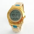 thumbnail image 5 of Azan Muslim Watch For Couple With Prayer Alarm And Automatic Qibla Direction Islamic Wrist Clock Lover Ramadan Gift 1 Piece, 5 of 5