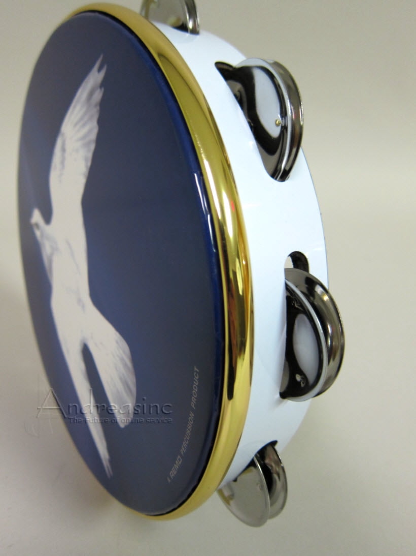 Remo Dove Tambourine 8 in. 8 Jingle