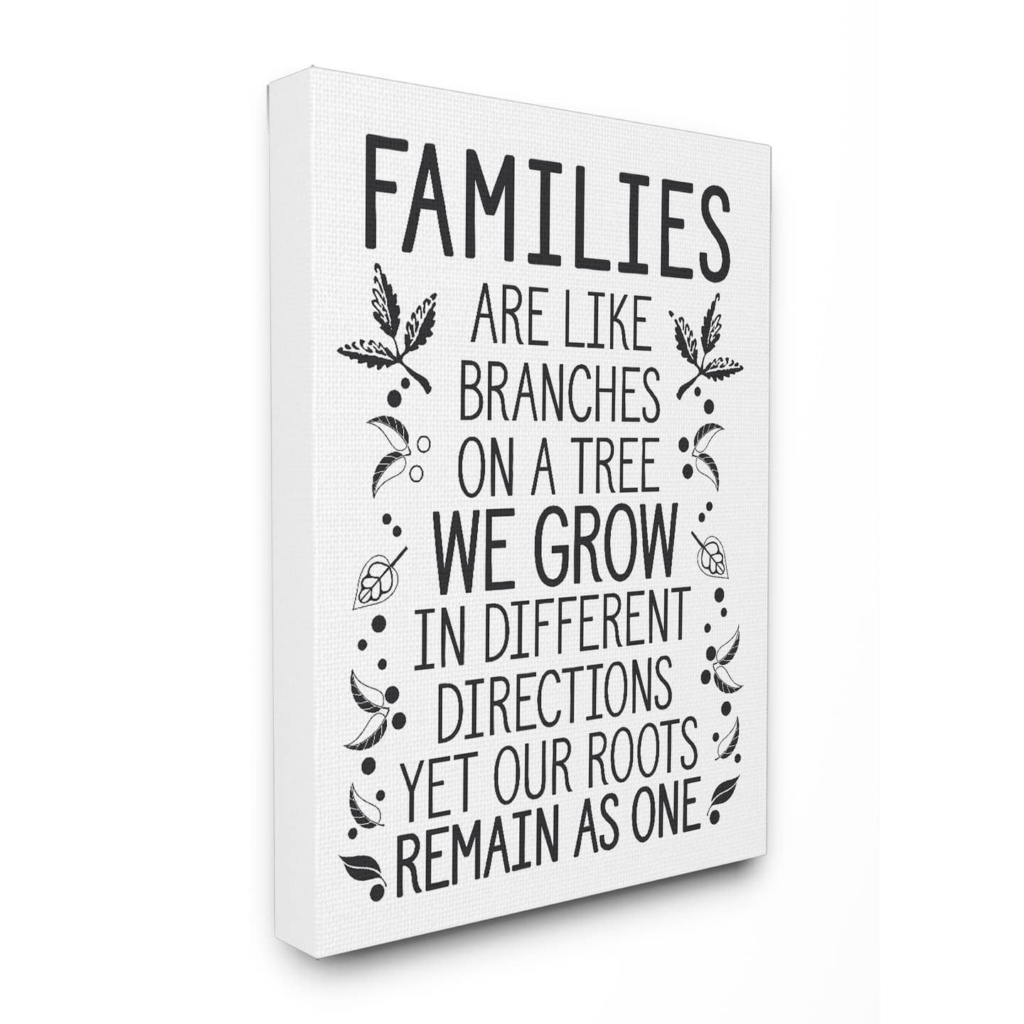 The Stupell Home Decor Collection Families Are Like Branches Wall Art