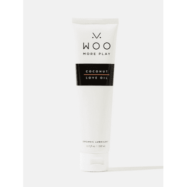 Woo More Play: Coconut Love Oil | Coconut Oil Based Lubricant | All Natural Personal Lubricant
