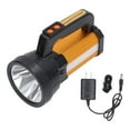 thumbnail image 1 of Handheld LED Spotlight Long Range Super Bright Rechargeable Flashlight Outdoor Fishing Portable Torch US 100V?240V, 1 of 8