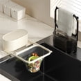 thumbnail image 4 of Giyblacko Sink Strainer Rack Waste Garbage Net Shelf Multipurpose Leftover Soup Drain Rack Sink Strainer Mesh Bag Stand For Fruit Waste, 4 of 9