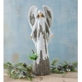 thumbnail image 3 of Wind & Weather 20" Winterfrost Angel Resin Wood Figurine & Knick-Knack, 3 of 4