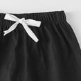 thumbnail image 5 of ZHANGDER 3 Pack Baby Boy Shorts Casual Elastic Waist Soft Clothes for Summer Daily with Drawstring, 18M-6Y, 5 of 8