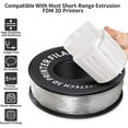 thumbnail image 4 of Geeetech TPU 3D Printer Filaments for 3D Printers, Transparent, 4 of 5
