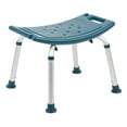 thumbnail image 3 of Emma + Oliver Tool-Free 300 Lb. Capacity, Adjustable Navy Bath & Shower Chair w/ Non-slip Feet, 3 of 17