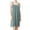 Green, variant on Women's Cotton Nightgown Plus Size Sleeveless Summer Loungewear Soft Comfy Camisole Night Lounge Dress Cami Pajama Sleep Sleepwear Grey 5X