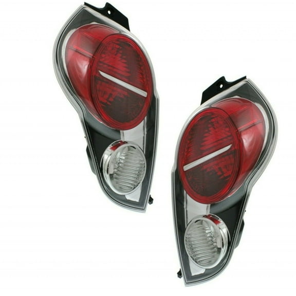 CarLights360: For Chevy Spark Tail Light 2013 2014 2015 Driver and Passenger Side Pair DOT Certified GM2800256, GM2801256 | 95926604, 95926605