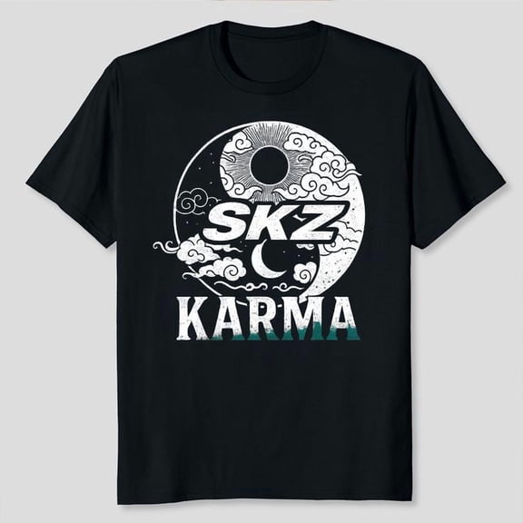 Unisex Str.ay Kids Karma Track List Graphic T-Shirt, Sizes S-5XL, Tbun