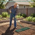 thumbnail image 4 of Costway Lawn Leveling Rake 36" x 10" Heavy Duty Level Lawn Tool for Garden Backyard/Lawn, 4 of 10