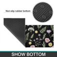 thumbnail image 6 of Pioneer Flower Floral Print Pattern Kitchen Rugs Sets Of 2, Anti Fatigue Non Slip Washable Floor Mats for Kitchen Sink Laundry, 17X30 Inch + 17X47 Inch, 6 of 6