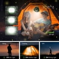 thumbnail image 3 of HOMEYA Portable Camping Fan Rechargeable Fan,7800mAh Battery Operated Fan,Battery Powered Fan with Led Light & Remote,Camping Fans for Tents Travel Car, 3 of 10