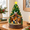 Christmas Tree & Spinning Nativity, variant on Lighthouse Musical Christmas Figurine with Flying Santa, Holiday Home Decor Collectible