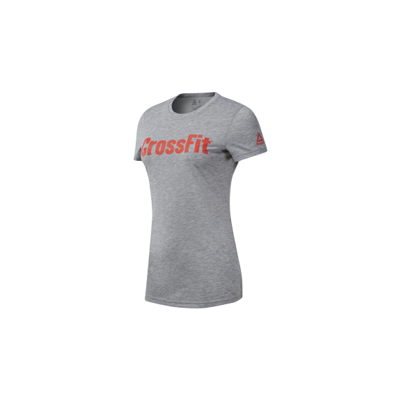 REEBOK WOMENS CrossFit FEF Speedwick Tee Womens "Medium Grey Heather" DU4617 DU4617 from Stadium Goods