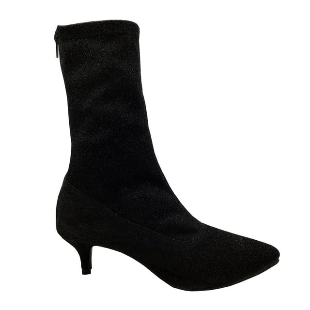 Bota Annik Talla 24 Casual Glitza Negro
