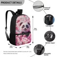 thumbnail image 5 of Yuyamidu Kawaii Panda 4 Piece Backpack Set for Kids with Lunch Bag Pencil Case and Water Bottle Holder School Bag for Elementary Middle School, 5 of 7