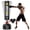 Black, variant on UPGO Freestanding Punching Bag with Boxing Gloves Heavy Boxing Bag with Suction Cup Base - Men Stand Kickboxing Bag