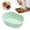 Green, variant on KUMHONW Ellipse Cheese Cake Pan, 3.14*2.16*0.98 Inch Non-Stick Oval Cake Bread and Meat Bakeware for Oven and Instant Pot Baking (Green)