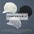 thumbnail image 3 of ATJIA Women Winter Warm Knit Hat Wool Snow Ski Caps with Visor Comfortable Ear Protection Windproof Travel Hat, 3 of 9