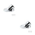 thumbnail image 4 of Kenally Pasamanos Base redonda 22 mm 316 Soporte de asiento de tubo de acero inoxidable Columna desmontable Accesorios de hardware universales para canoa 45 grados 2piezas Kenally CBP184693, 4 of 5