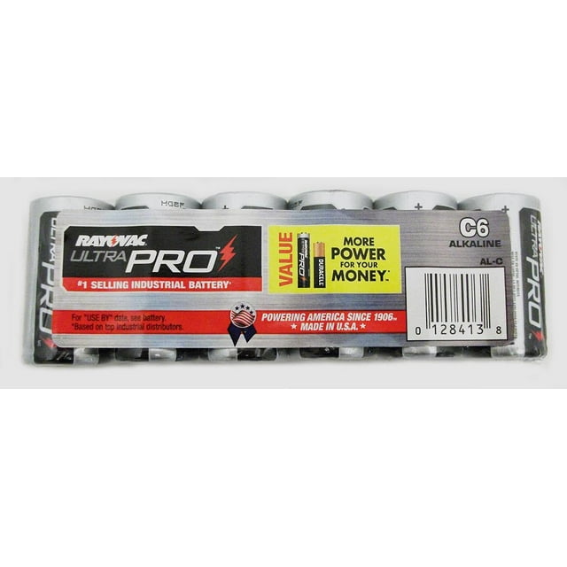Pack de 6 pilas alcalinas C E302363200