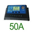 thumbnail image 2 of Solar Panel Controller Battery Charge Regulator 2USB 12V/24V Battery Controller 10A~100A Photovoltaic Street Lamp Control System ,Improvement of Charging Speed, 2 of 6