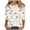 S2-White, variant on Womens Easter Shirts Egg Festival 3/4 Sleeve Holiday T Shirt Crewneck Beach Tops Summer Vacation Clothes M
