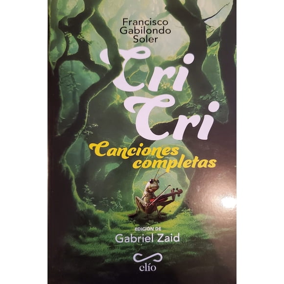 Cri cri canciones completas / 2 ed.