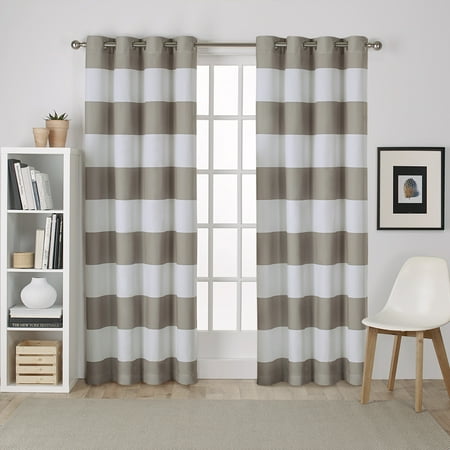 Photo 1 of 66"-120" White Mosaic Dr Window Curtain Rod with Faceted Finial Set Matte Silver - Exclusive Home