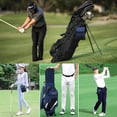 thumbnail image 7 of FINGER TEN Golf Pouch Bag for Valuables Tee Color with 4 Golf Pencil Pack, Zippered Pocket Gear Clip Hook to Bag, 7 of 7