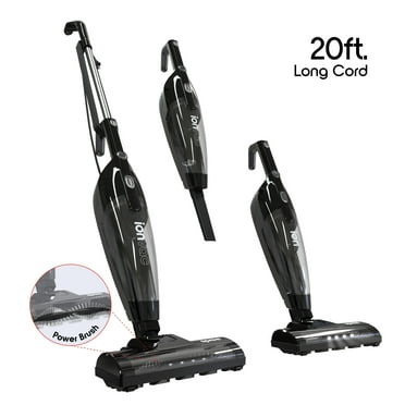 Ionvac Spree 3-in-1 Vacuum Cleaner, Multi-Surface Vacuum Lightweight Upright/Handheld with Carpet Cleaner Brush