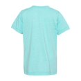 thumbnail image 3 of Youth Harborside Mélange T-Shirt , Caribbean Melange , X-small, 3 of 7