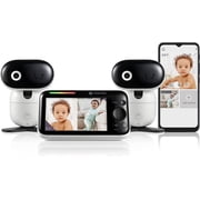 Motorola Connect 5.0" Wi-Fi Motorized Video Baby Monitor, 2 Camera Set
