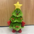 thumbnail image 6 of sruoe Christmas Tree, Christmas Trees Artificial Trees, Electric Plush Christmas Tree, Singing and Dancing, Realistic, Christmas Tree for Christmas Day, 10 Songs, 6 of 6