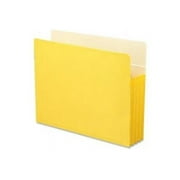 Smead Manufacturing Company SMD73233 Top-Tab File Pocket- Ltr- 11-.75in.Wx9-.50in.H- 3-.50in. Exp- YW