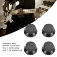 thumbnail image 4 of 4PCS Metal Knob Caps, Easy Install Metal Tone Volume Control Knobs for Electric Guitar Bass, ST Style Compatible, 6mm Inner Diameter Potentiometer, 4 of 7