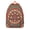 Black/White, variant on Aloha Floral Backpack, Hawaiian Palm Leaf School Bag with Tropical Plant Design, Jungle Leaves Pattern, Vibrant Summer Beach Vibes